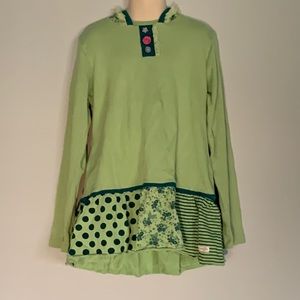 Naartjie girls cotton hoodie